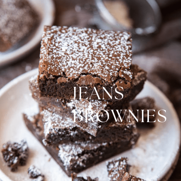 JEANS “Lazy Gourmet” BROWNIES