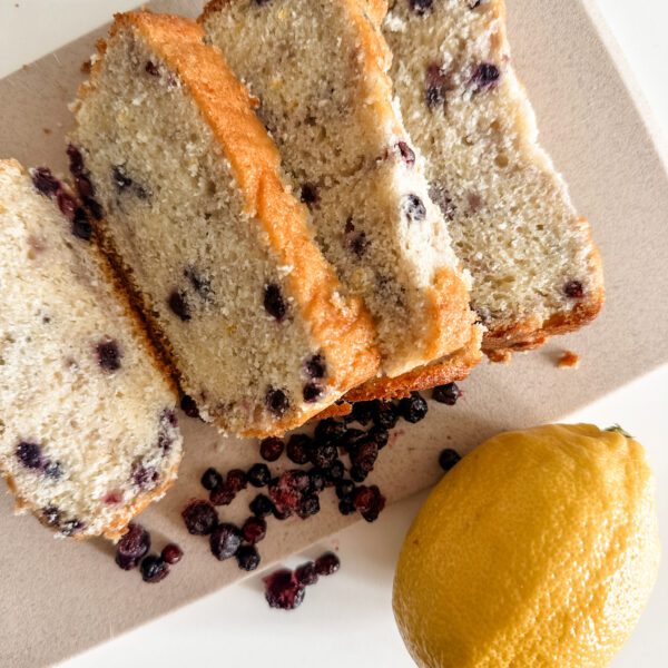 LEMON BLUEBERRY LOAF: