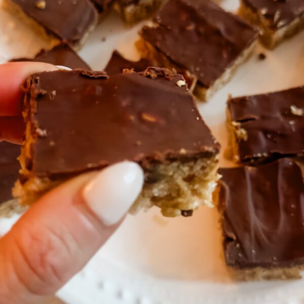 CHOCOLATE PEANUT BUTTER SQUARES
